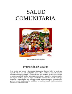 SALUD COMUNITARIA