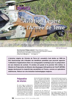 LES SIG HELICOPTERES DE COMBAT