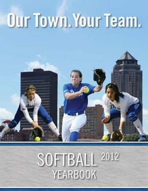 2012 Drake Softball Yearbook