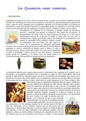 Introducción a la química