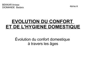 les toilette a travers les ages