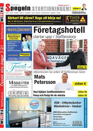 Spegeln Stortidning Mars 2012 