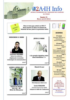 2A-IH Info Mars-Avril 2012