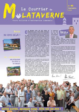Courrier de Malataverne B2 N°43