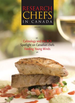 Research chefs in Canada