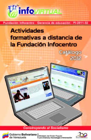 Catalogo Infovirtual Actividades Formativas 2012