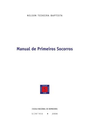 Manual primeiros socorros