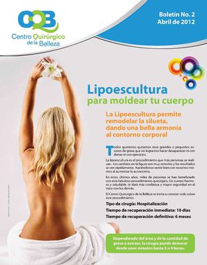 Boletín CQBelleza Lipoescultura
