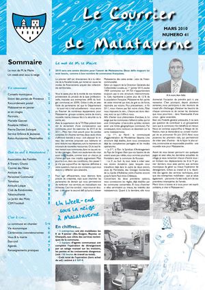 Courrier de Malataverne g N°41