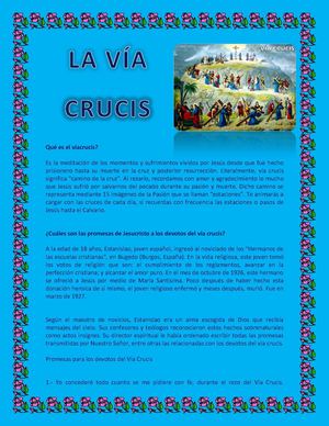 VIDA, PASIÓN Y MUERTE DE JESÚS