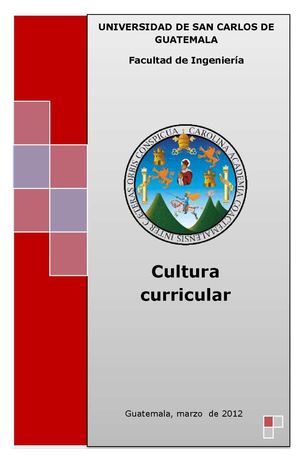CULTURA CURRICULAR