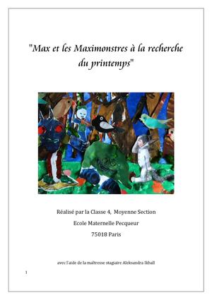 Max et les Maximonstres à la recherche du printemps