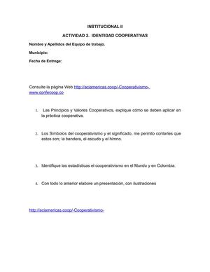 las cooperativas