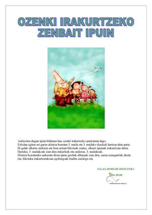 OZENKI IRAKURTZEKO IPUINAK