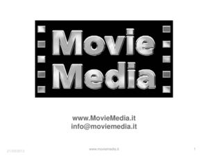 Presentazione Moviemedia