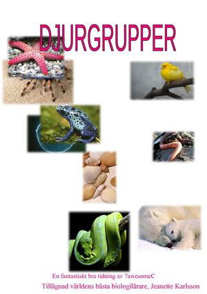 Djurgrupper av 7c