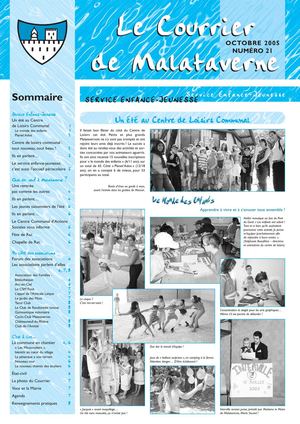 Courrier de Malataverne p3 N°21