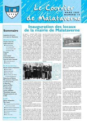 Courrier de Malataverne p5 N°19