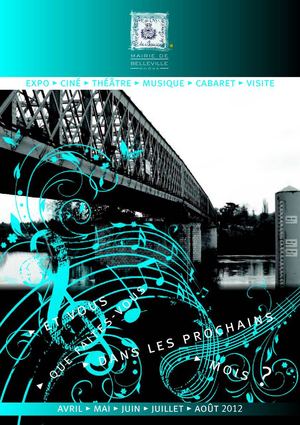 Programme culturel Avril à Août 2012