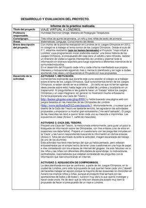 Proyecto curso " Educación del siglo XXI"