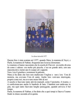 STORIA DELLA SCUOLA DI CHEVROT