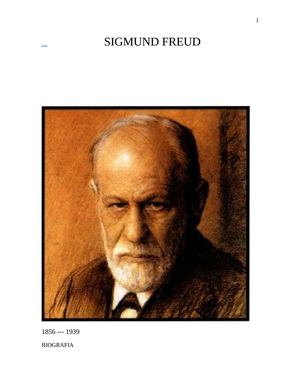 biografia Sigmund Freud