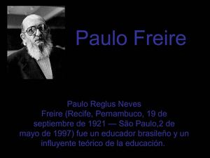 Paulo Freire - Andres Martinez