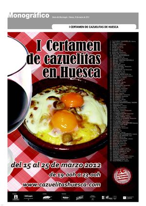 Monográfico en el Diario del Altoaragón de Cazuelitas