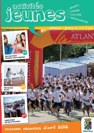 Activités jeunes Avril  Pornic 2012