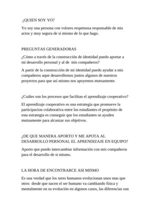 QUIEN SOY YO