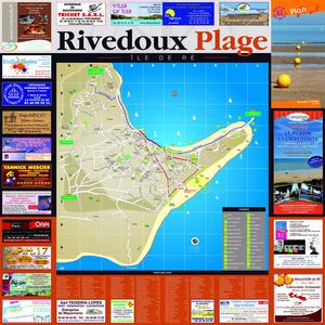 Plan Guide de Rivedoux-Plage
