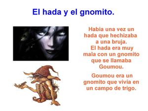 El hada y el gnomito - Celia