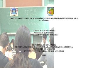 PLAN DE AREA DE MATEMATICAS