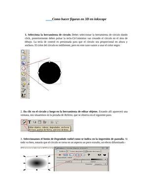 como hacer figuras 3D en inkscape