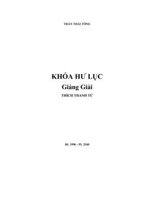 Khóa hư lục
