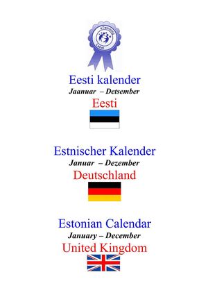 Eesti kalender