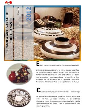 Cerámica de Chulucanas - Piura