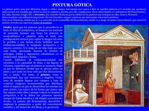 Pintura gótica. GIOTTO