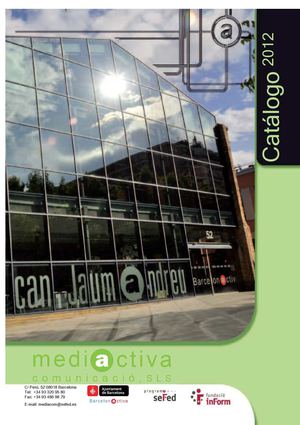 Catálogo 2012 MEDIACTIVA COMUNICACIÓ, SAS
