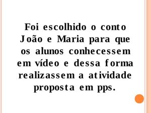 PORTFÓLIO 2011: CONTOS 2º ANO CICLO I