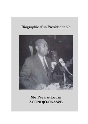 Biographie d'un Présidentiable