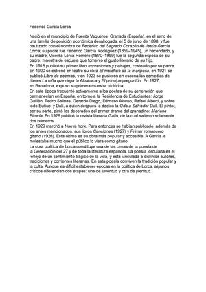 Federico García Lorca