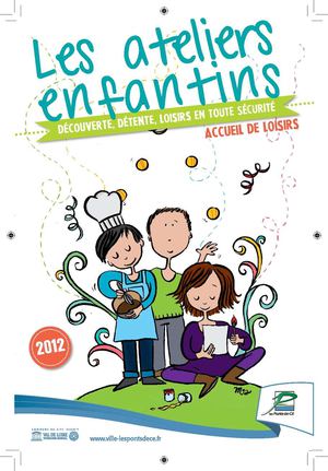 plaquette des ateliers enfantins