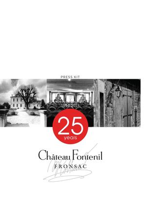 CHATEAU FONTENIL 25 YEARS - PRESS KIT
