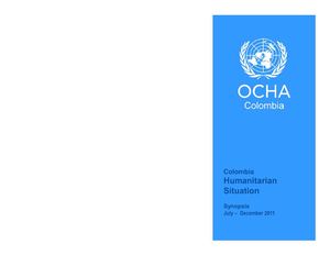 Infograma de Situación Humanitaria 2011-II