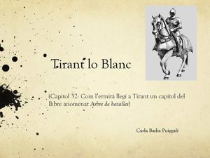 Tirant lo Blanc,  capítol 32 