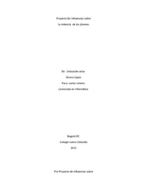 pre-proyecto informatica