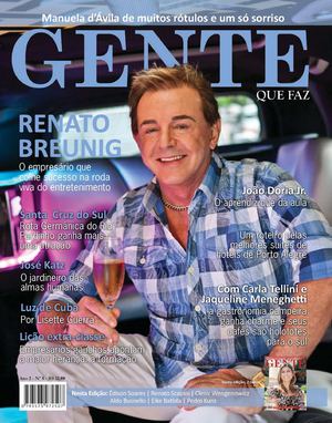 Gente que Faz - 008 - Capa Renato Breunig