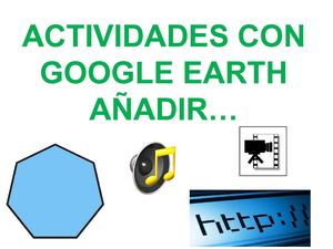 añadir en el earh
