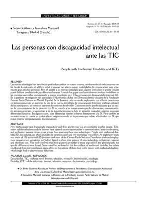 La Discapacidad Intelectual ante las TIC